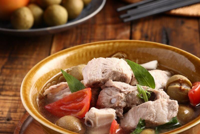 Canh Sườn Nấu Sấu